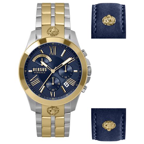 versus versace watch mens silver|are versus Versace watches good.